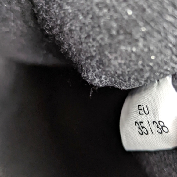 Tecnica Original Moon Boots Black Glitter Women's 35 / 38 Tall Lace Up - Picture 11 of 15